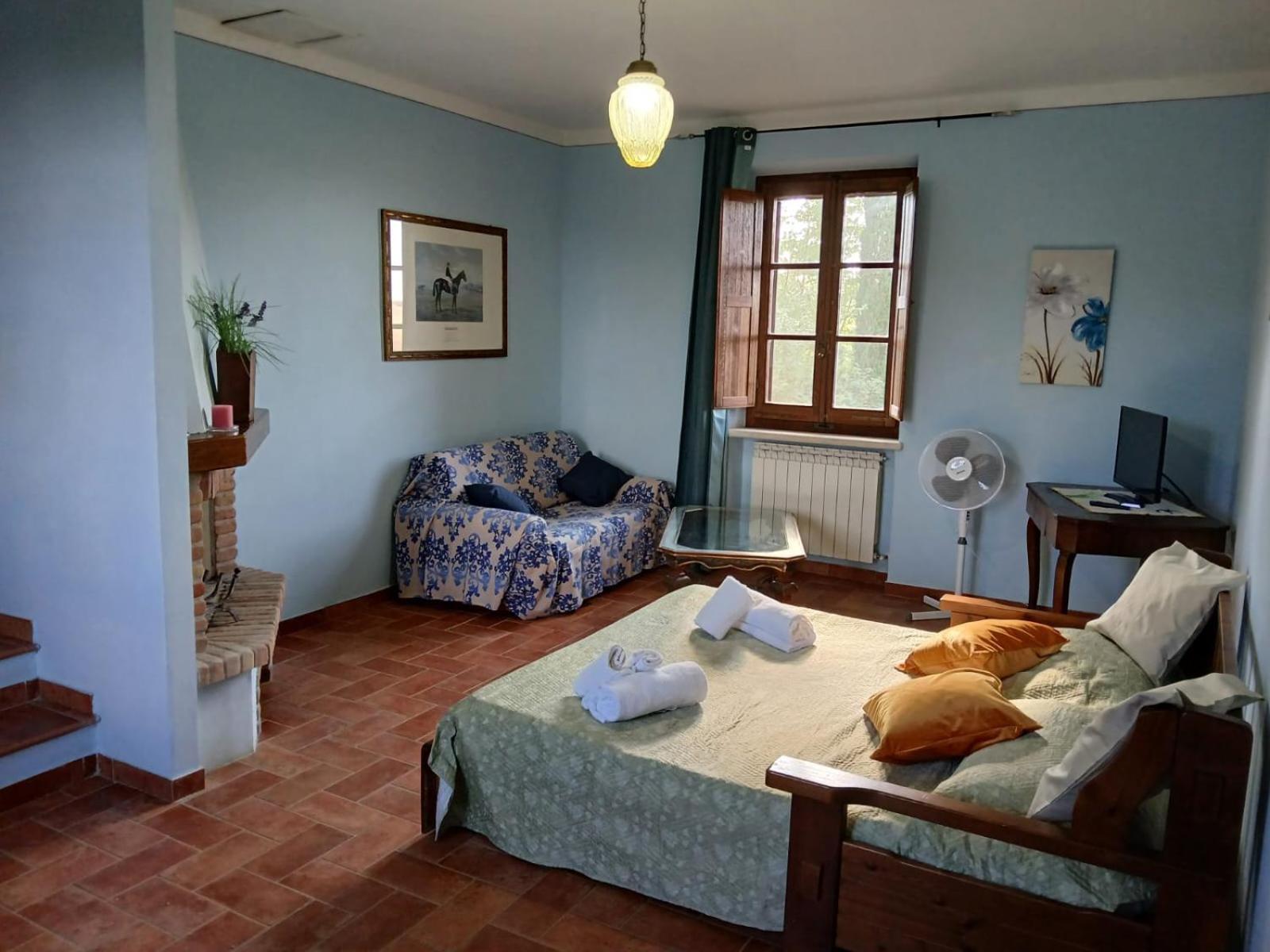 Agriturismo Caliano Asciano Eksteriør bilde