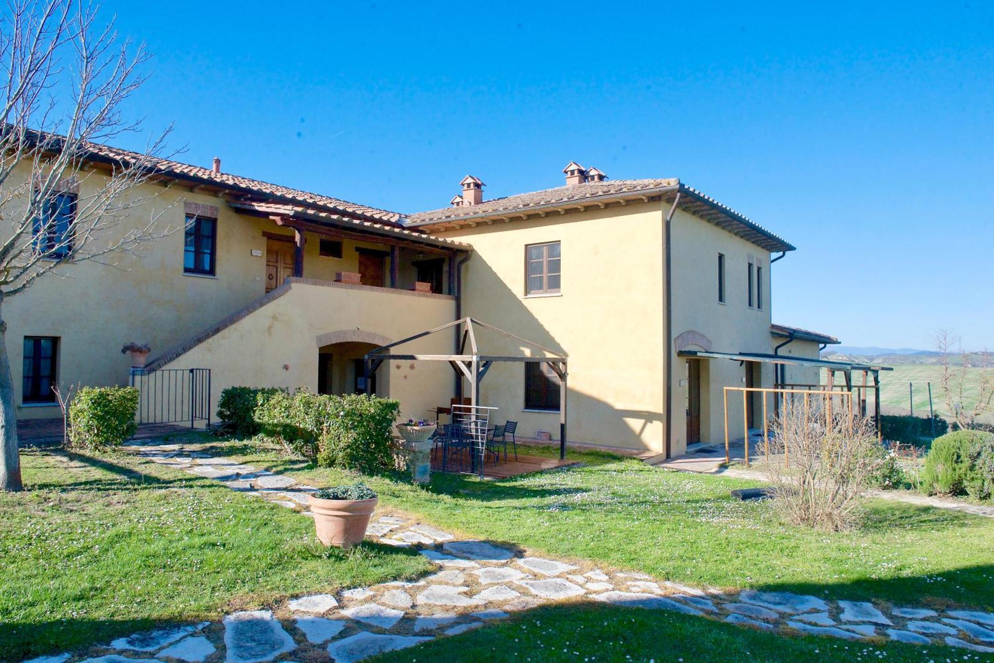 Agriturismo Caliano Asciano Eksteriør bilde